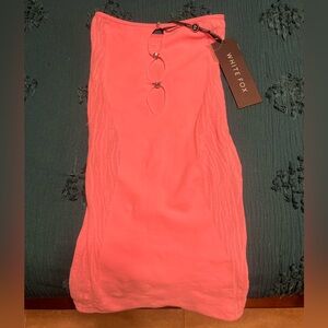 WHITE FOX poster girl mini dress